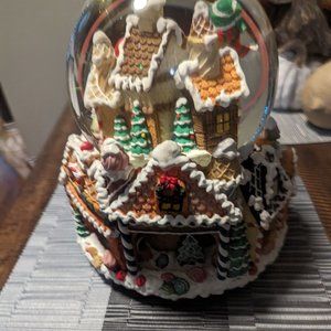 And gingerbread land globe